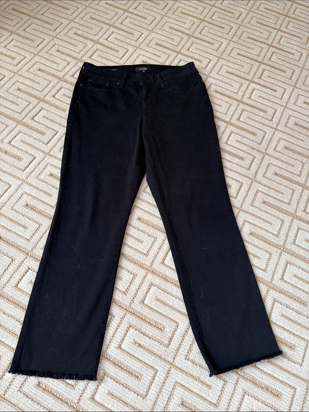 Black Women’s Straight-Leg Jeans - Unknown Brand